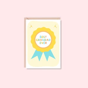 Meilleure carte de grand-père de tous les temps / Carte de grand-père / Anniversaire de grand-père / Carte de grand-père de joyeux anniversaire / Carte de fête des pères