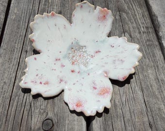 Strawberry Sorbet porcelain trinket dish