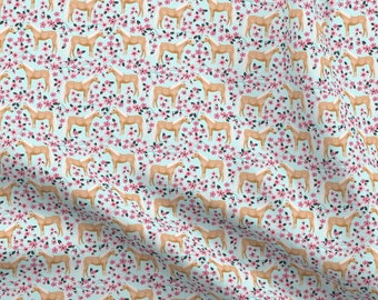 Hold Your Horses Cotton quilt fabric Penny Rose Digital Panel 36x44 Palomino