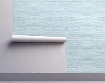 Light Blue Wallpaper Grasscloth In Coastal Blue By Willow Etsy Light Blue Wallpaper Grasscloth In Coastal Blue By Willow Etsy