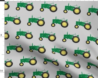 Tractors Custom Cuts Available Comfy Flannel Prints Cuts Will be Continuous 100/% Cotton FLANNEL Fabric Gray Sold by the Yard