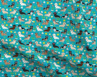 Elizabeth/'s Studio Parrot Party Surfboards Fabric Collection bty