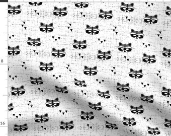 Black And White Cotton Sateen Circle Tablecloth by Spoonflower Wild Round Tablecloth Monochrome Typography by littlearrowdesign