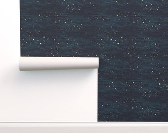 Navy Sky Wallpaper Etsy