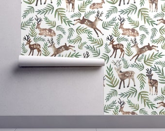 deer wallpaper etsy