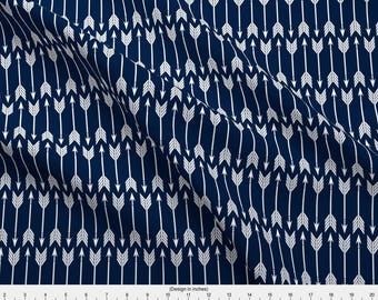 Navy blue fabric | Etsy