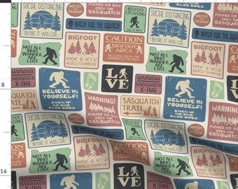 pics Sasquatch Fabric Japan sasquatch fabric etsy