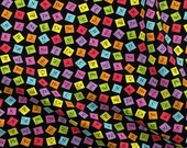 Periodic Table Fabric - Topsy Turvy Periodic (Black) By Robyriker - Science Nerd Periodic Table Cotton Fabric By The Yard With Spoonflower