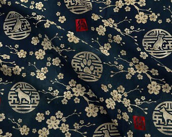 chinese fabric etsy