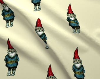 Gnome fabric | Etsy