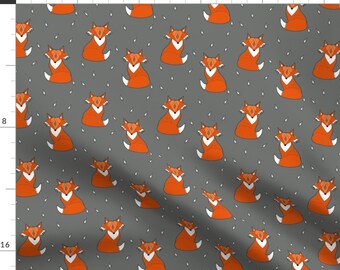 Quilting Fabric By the Yard 1 Yard Premium Quilt Quality 100/% Cotton FOXY FABRIC Woodland Fabric Woodland Baby Quilt Fox Fabric