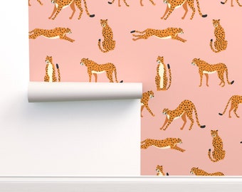 Cheetah Wallpaper Etsy