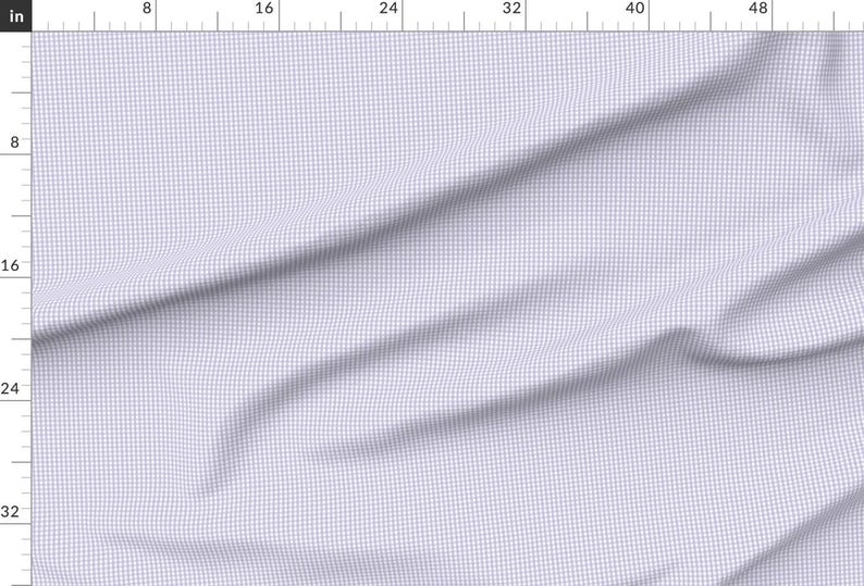 Lavender Gingham Fabric - Gingham Light Purple By Misstiina - Gingham Lavender Purple Checked Cotton Fabric By The Yard With Spoonflower image 2