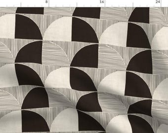 Mid Century Modern Fabric - Mid Century Geometry by smokeinthewoods - Retro 1960s Atomic Era 1950s Vintage Fabric by the Yard by Spoonflower