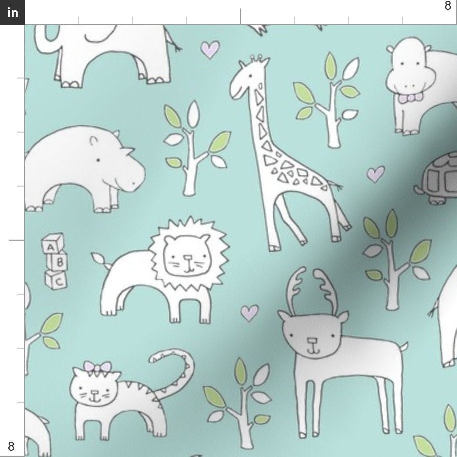 safari baby fabric