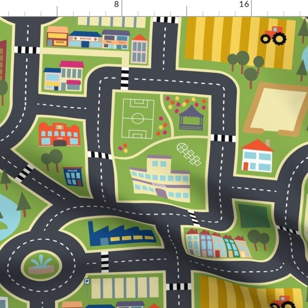 Play Mat Road Etsy