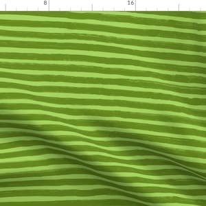 Green Stripes Fabric - Avocado Stripes by guerrillathreads - Avocado Green Bright Minimal Lime Green Fabric by the Yard by Spoonflower