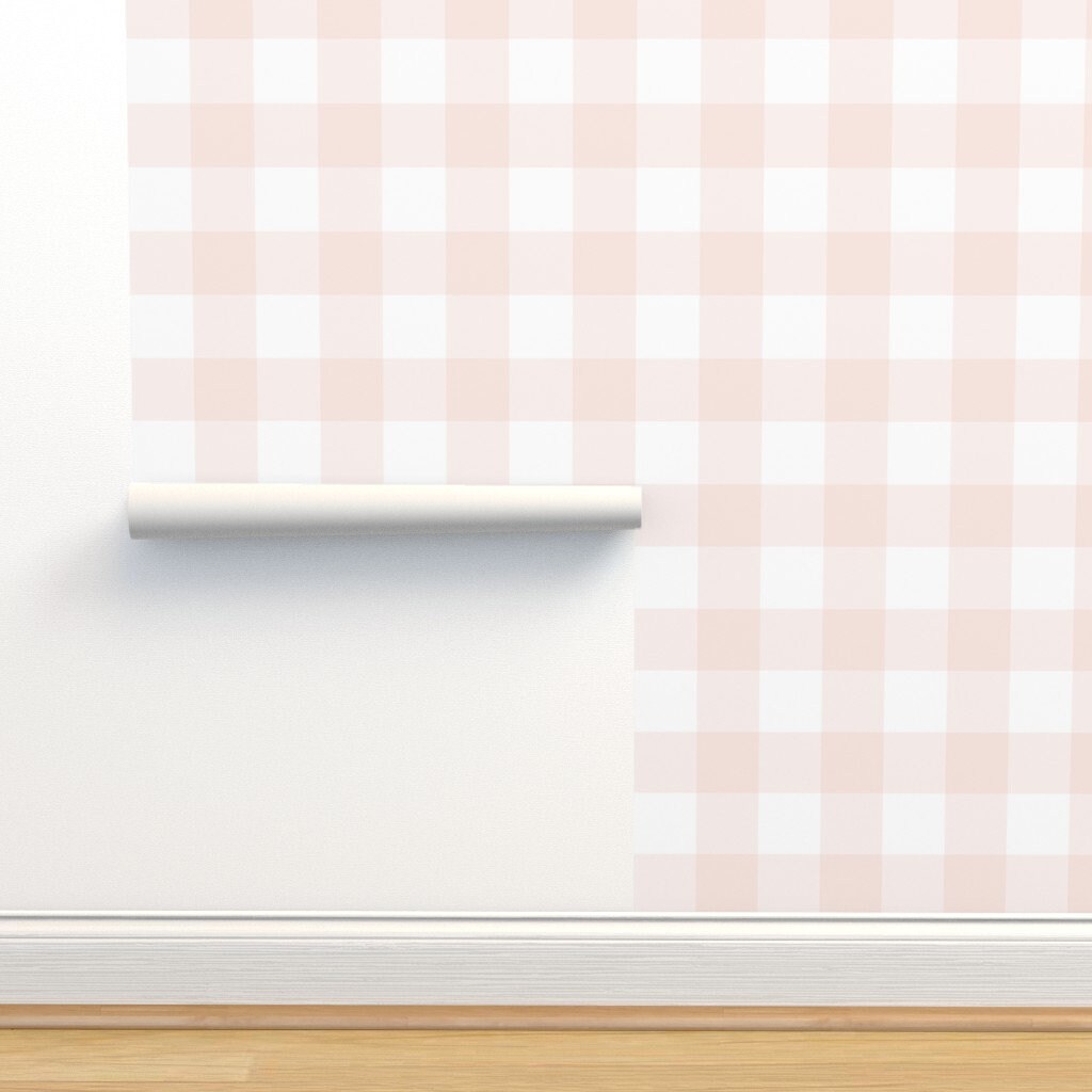 Pink Plaid Wallpaper - Etsy Pink Plaid Wallpaper - Etsy
