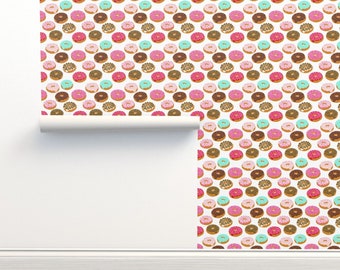 Donut Wallpaper - Etsy Donut Wallpaper - Etsy