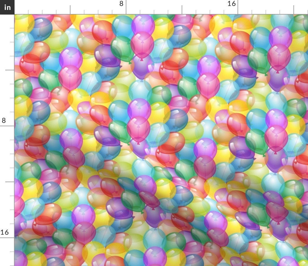 Balloons Fabric Balloons Stacked Birthday By Parisbebe Etsy