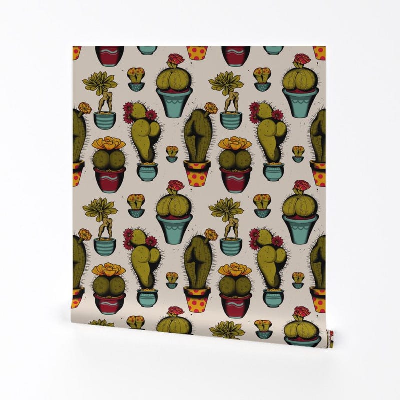 Spoonflower Wallpaper - Etsy