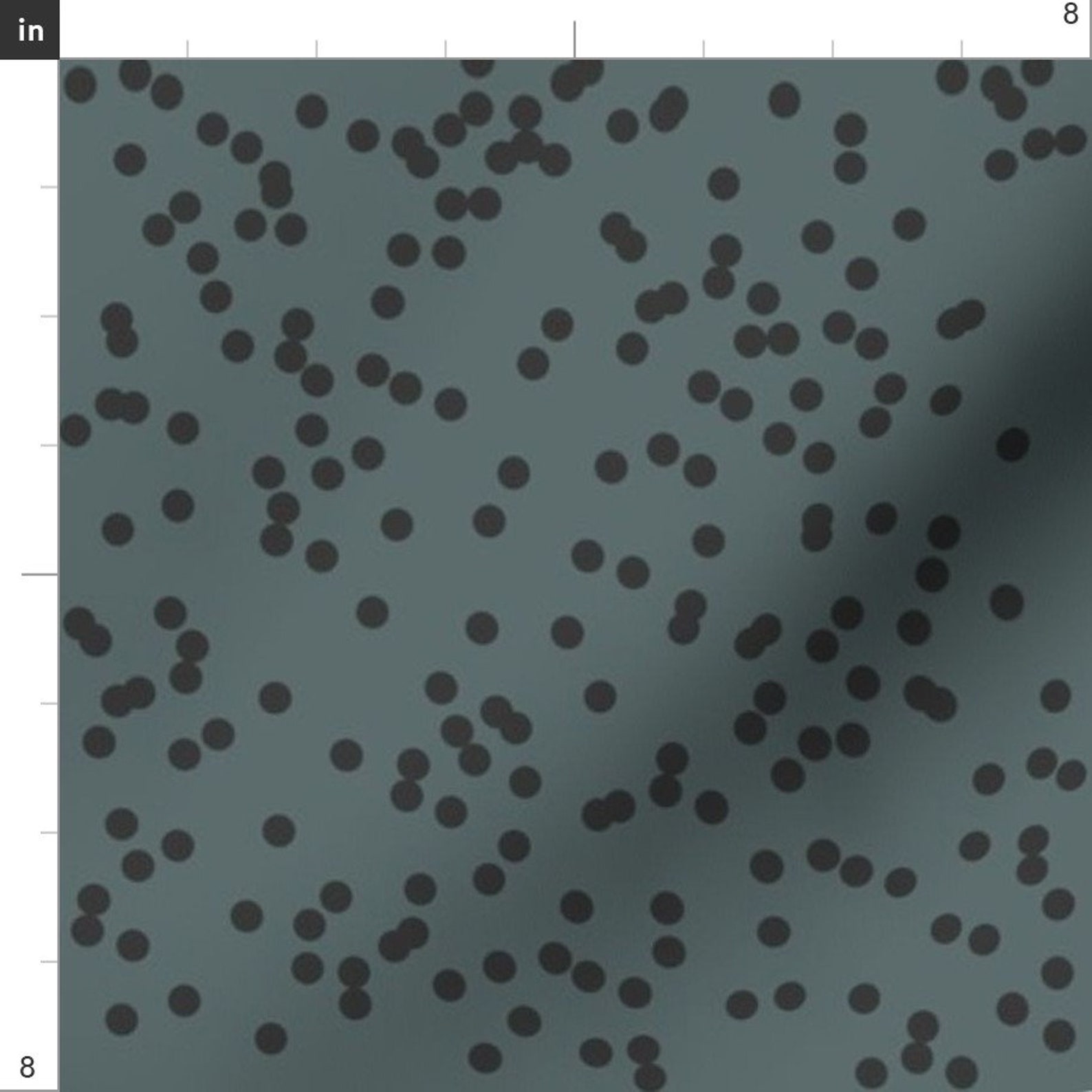 Black and Blue Confetti Dots Fabric Confetti Dots Black On Etsy