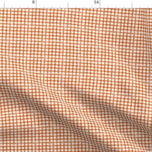 Plaid Fabric - Pumpkin Spice Watercolor Plaid By Littlearrowdesign - Autumn Fall Thanksgiving Cotton Fabric By The Yard With Spoonflower