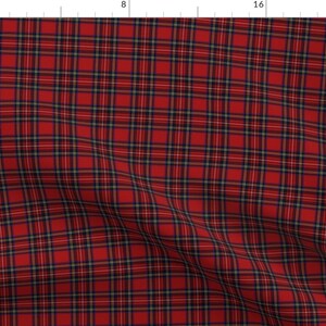 Royal Stewart Tartan Red Plaid Scottish Premium Home Slippers