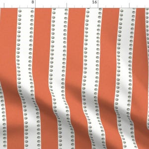 Nautical Stripes Fabric - Jellyfish Stripe By Willowlanetextiles - Haeckel Beach Home Upholstery Cotton Fabric By The Yard With Spoonflower