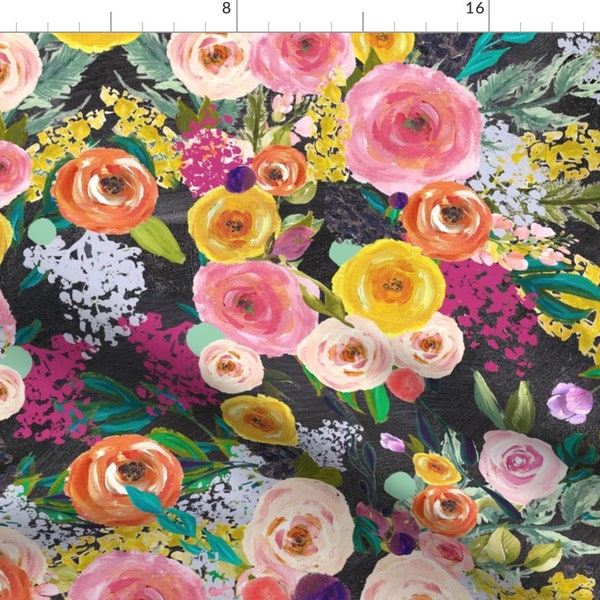 Chalkboard Fabric Etsy