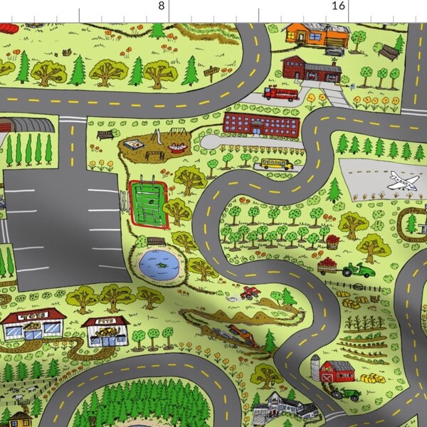 Play Mat Fabric Etsy