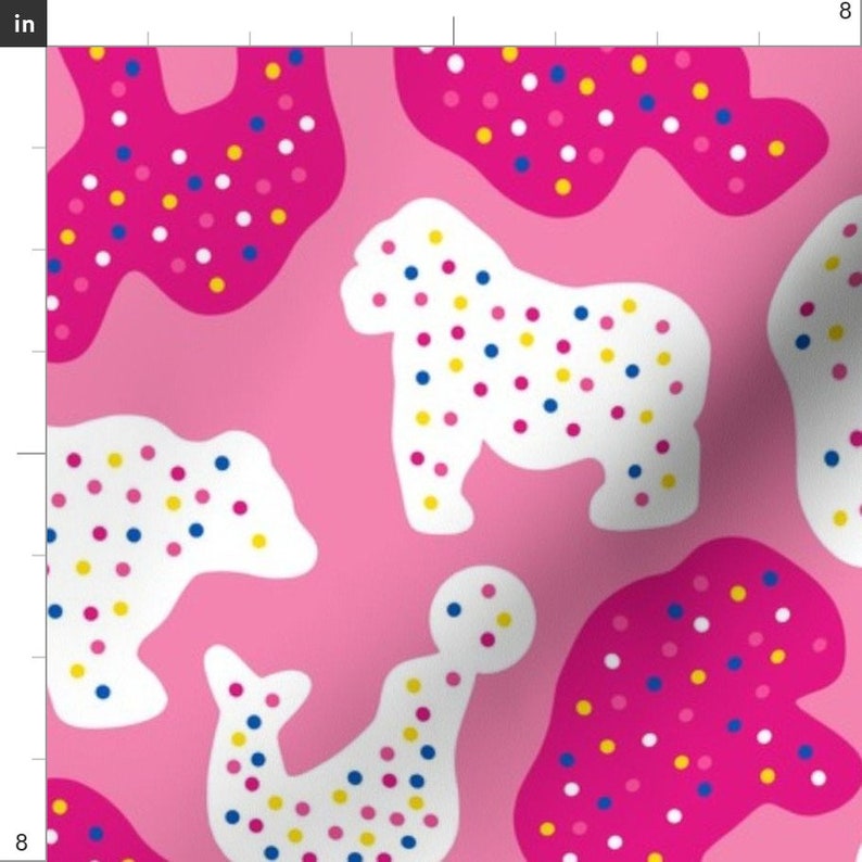 Animal Cookies Fabric Circus Animal Cookies by Etsy