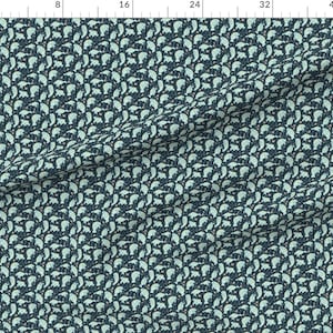 Manatee Fabric Oh the Hue-manatee Medium by Spottedpepperdesigns ...
