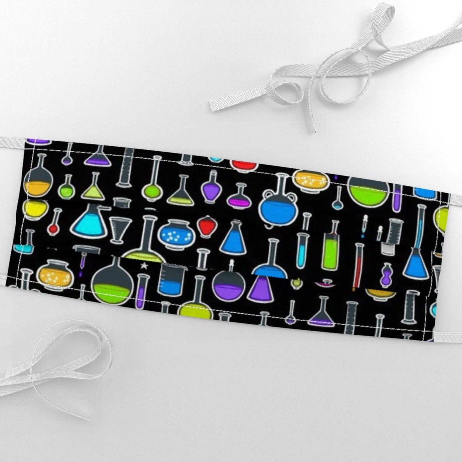 Chemistry Lab Fabric Beakers By Jadegordon Lab Chemicals Etsy