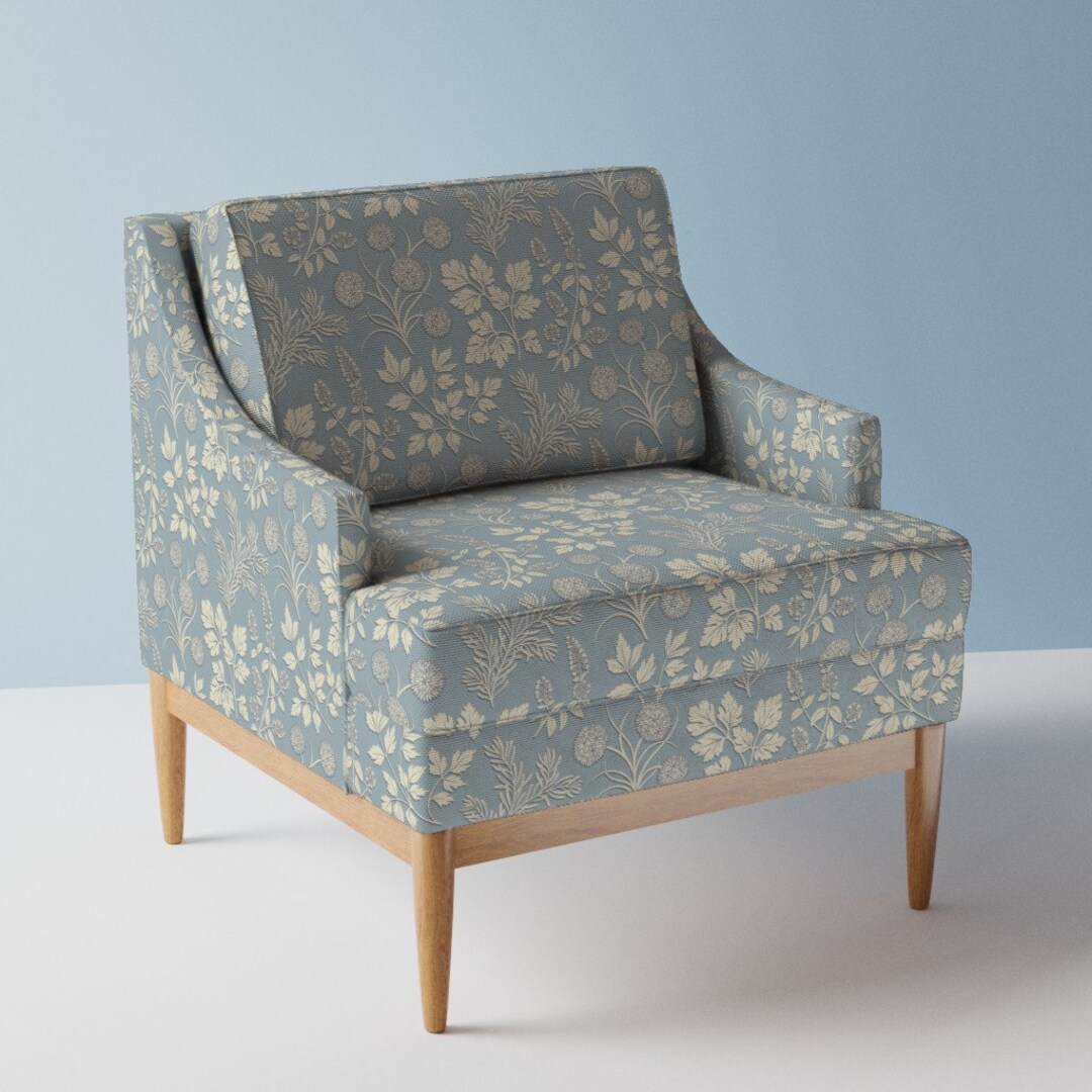 Cottagecore Upholstery Fabric Kitchen Herbs by Ekpdesign Etsy