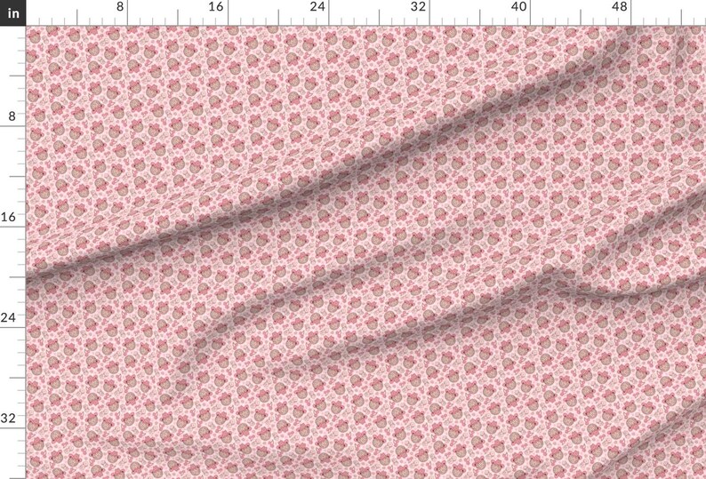 Cowboy Disco Balls Fabric - Disco Valentines by camilaprints - Vintage Retro Groovy Western Feminine Pink Fabric by the Yard by Spoonflower image 2