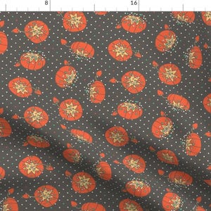 Tomato Pincushion Fabric - Seamstress Fruit By Graceful - Retro Sewing Notions Cotton Fabric By The Yard With Spoonflower