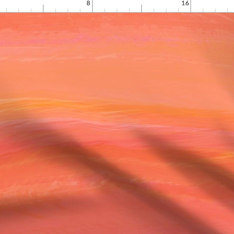 Sunset Fabric - Etsy
