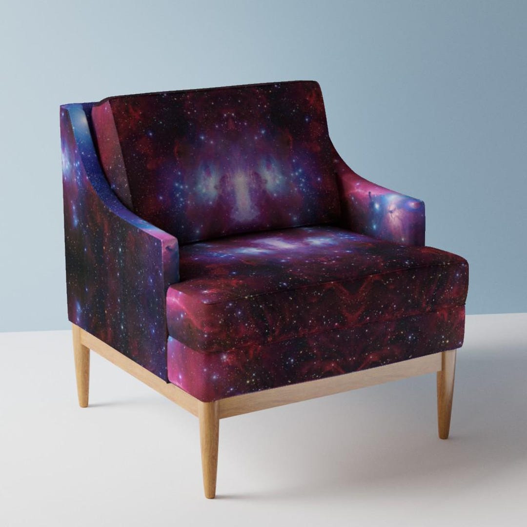 Galaxy Polsterstoff- Lila Galaxie von azrael_abaddon- Lila Nebula