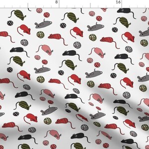 Colorful Cat Toy Fabric Cat Toys White by Fernlesliestudio - Etsy