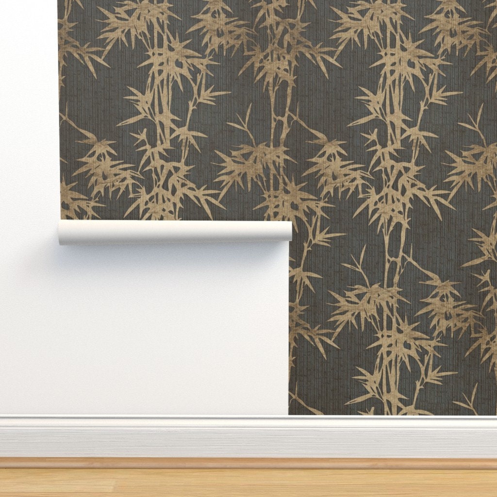 Vinyl Peel And Stick Self Adhesive Green Wooden Bamboo Wallpaper 1000 x  45 cm  Amazonin Home Improvement