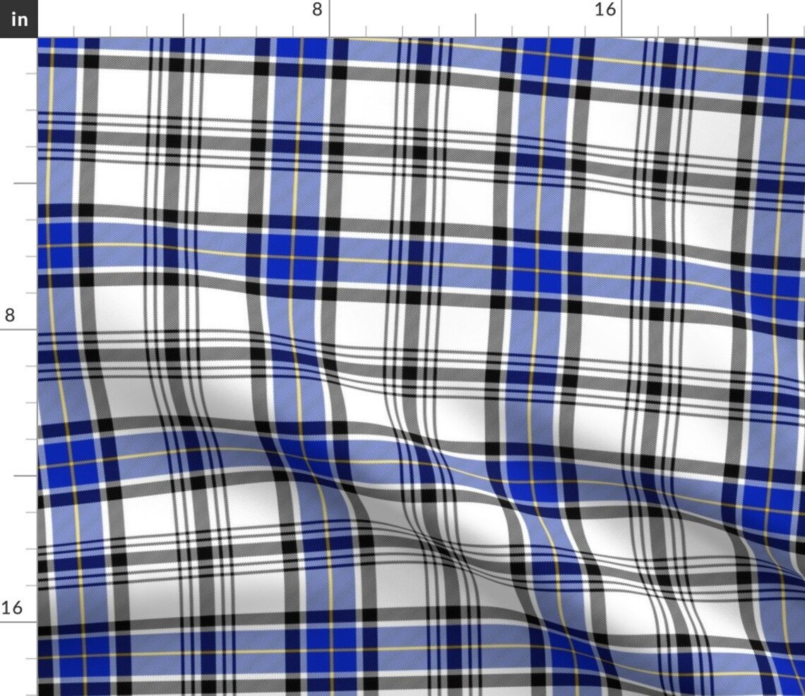 Hannay Blue Tartan T-Shirt main image 1