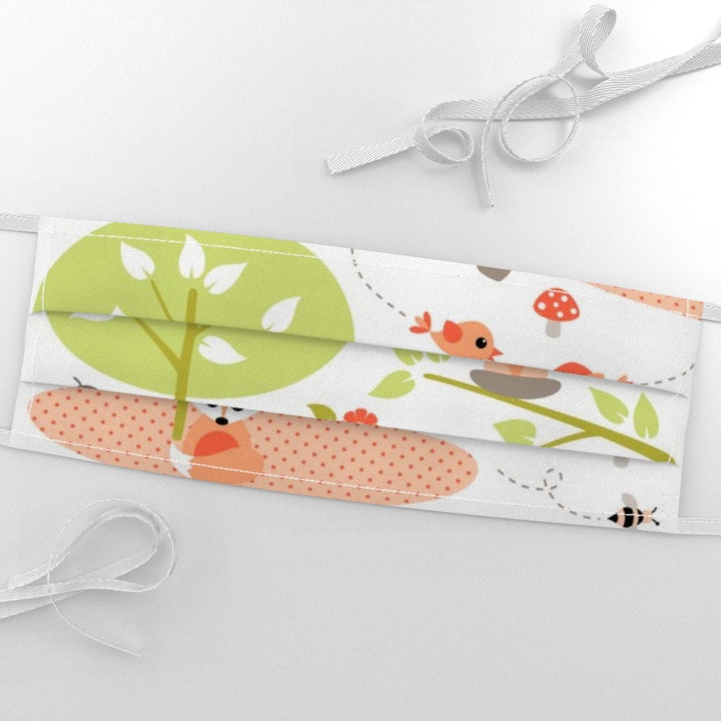 Woodland Nursery Decor Fabric Woodland Babies By Etsy