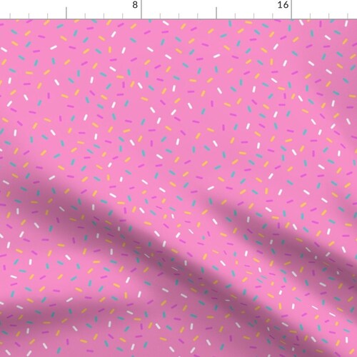 Sprinkle Fabric Do or Donut by Earlfoolish Donut Sprinkles Etsy