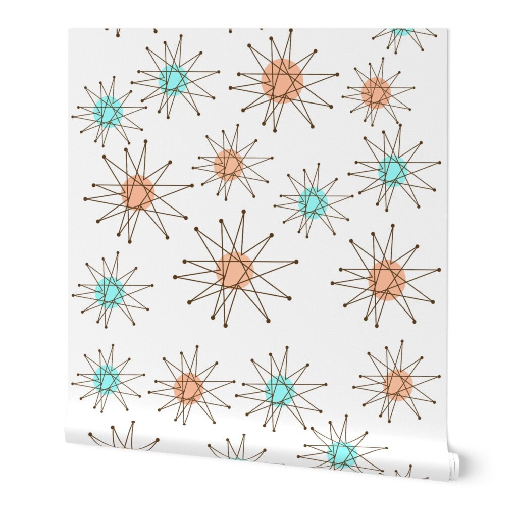 Starburst Wallpaper Starburst Pattern Ii by Hot4tees - Etsy