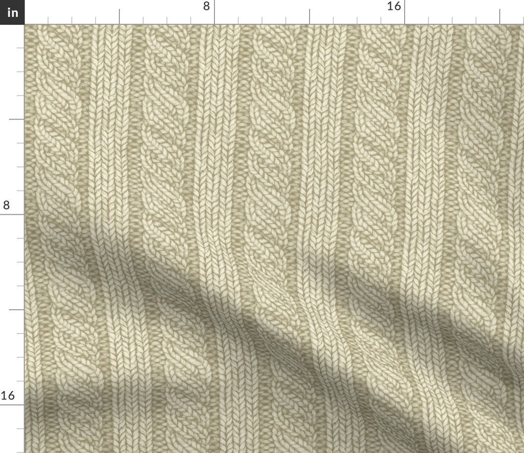 Chunky Knit Fabric 