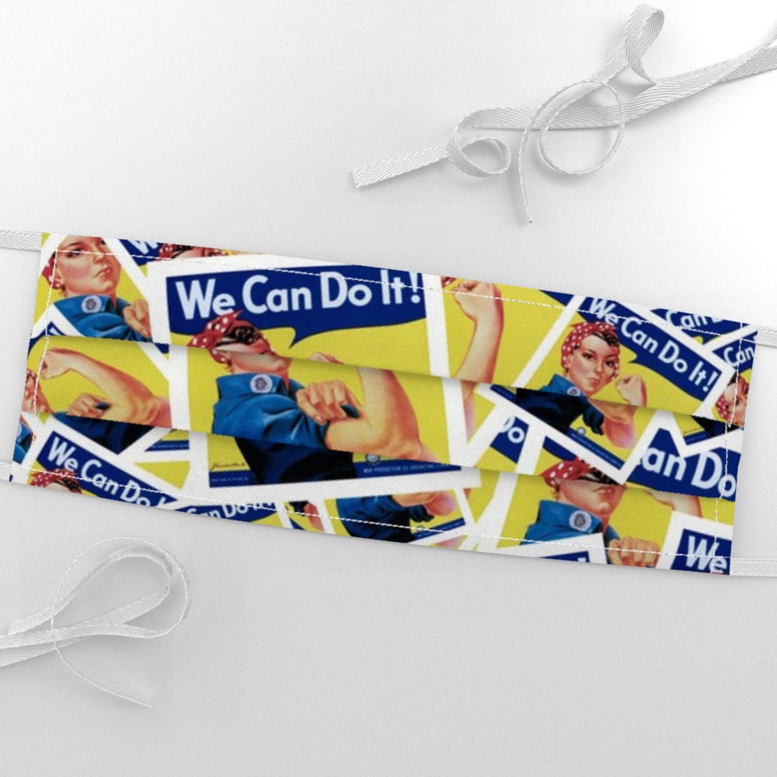 Rosie the Riveter Fabric Rosie the Riveter by Spacefem Etsy