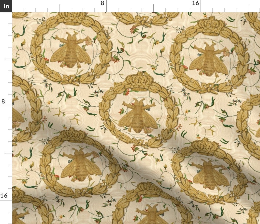 Napoleonic Bee Fabric Ornament