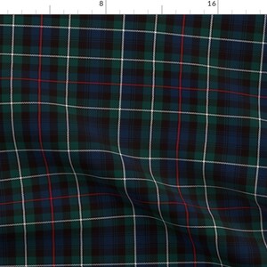 Highland Fabric Mackenzie Tartan Plaid by Laurawrightstudio Scottish ...