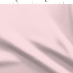 Blush Fabric - Blush Pink Solid By Mariafaithgarcia - Blush Soft Pink Nursery Baby Girl Muted Cotton Fabric By The Yard With Spoonflower